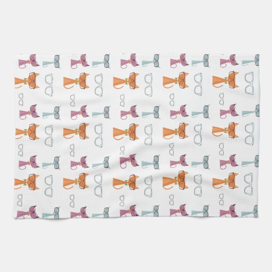 お尻猫 キッチンタオル (横)