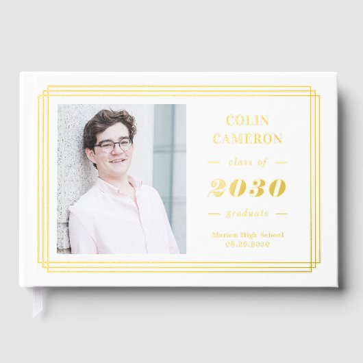 お尻縁どホイルフォト卒業ゲストブック ゲストブック (正面)