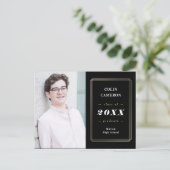 お尻縁ど卒業発表はがき ポストカード (スタンド正面)