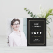 お尻縁ど卒業発表招待状 招待状 (スタンド正面)