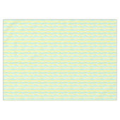 お尻芸術的抽象芸術カッコいいウェーブアートパターン テーブルクロス (正面(横))