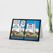 お尻負荷冗談 カード (正面)