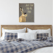 お尻過ぎて白髪になる キャンバスプリント (インサイチュ (寝室))