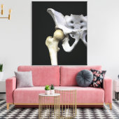 お尻骨盤関節 キャンバスプリント (インサイチュ (リビング))