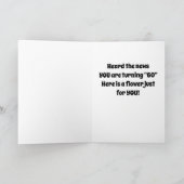 **お尻**を試さない(60誕生日) カード (内部)