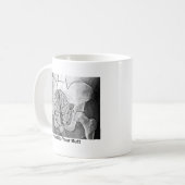 お尻 コーヒーマグカップ (正面左)