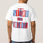 お尻（両面）のTシャツを脱ぐ Tシャツ (裏面)