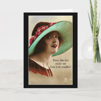 お尻、小さく見える？,,, サンキューカード