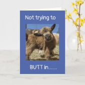 **お尻**（40歳） カード (黄色い花)