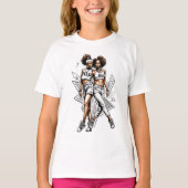 お尻_HOP_AM Tシャツ (正面)