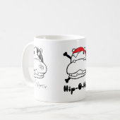 お尻Oのマグ コーヒーマグカップ (正面左)