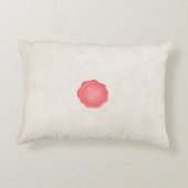 お届け自身豚飛んでいる送料アクセント枕 アクセントクッション (裏面)