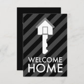 お帰りなさいキー 招待状 (正面/裏面)