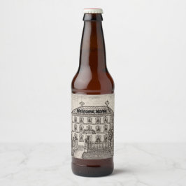 お帰りなさいヴィンテージ ハウス リアルエステート リアルター ビールラベル