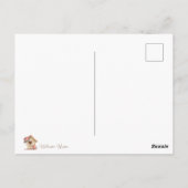 お帰りなさい不動産エージェントおめでとうございます ポストカード (裏面)