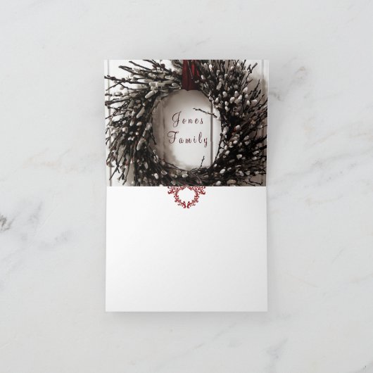 お帰りなさい 〜 カード (内部)