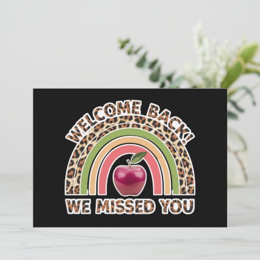 お帰りなさい！先生に会いたかった 学校に戻る 招待状 (スタンド正面)