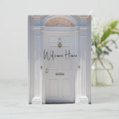 お帰りなさい 新居のグリーティングカード カード (スタンド正面)