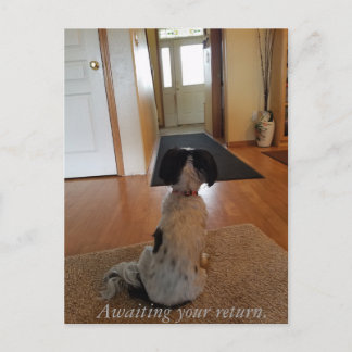 お帰りを待っている ポストカード