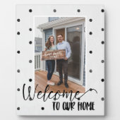 お帰りホームカスタムフォトプレート フォトプラーク (正面)