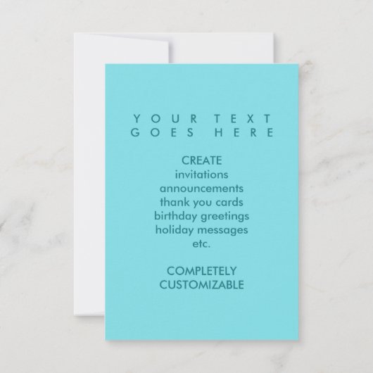 お帰りモダンの 招待状 (裏面)