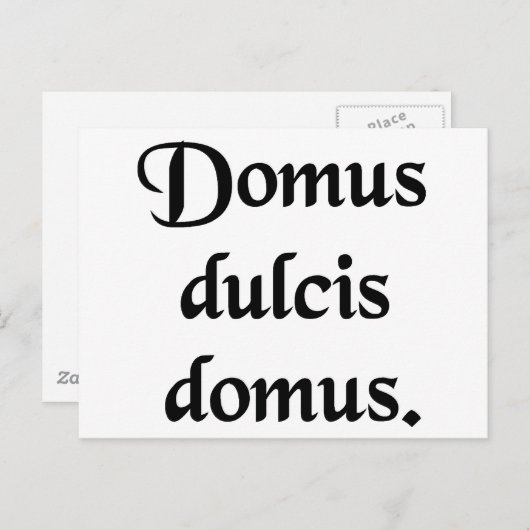 お帰り。 ポストカード (正面/裏面)