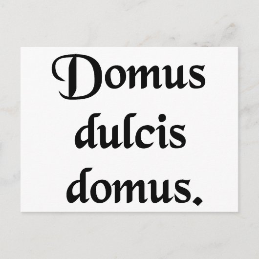 お帰り。 ポストカード (正面)