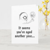 お年寄りです。 カード (黄色い花)