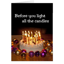 お年寄りの誕生日には火事防止許可が必要?
