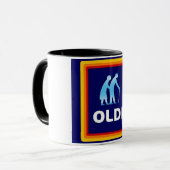 お年寄りの誕生日コーヒーマグ マグカップ (正面左)