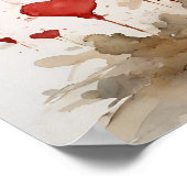 お年寄りキューピッド・バレンタイン・ポスター ポスター (角)