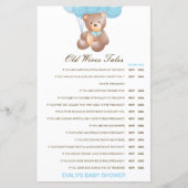 お年寄り妻が赤ちゃんのシャワーを答えて語る (正面)