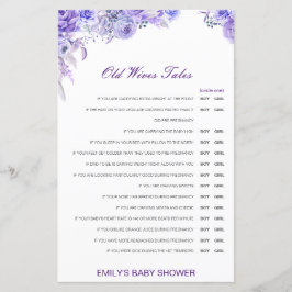 お年寄り妻が赤ちゃんのシャワーを答えて語る