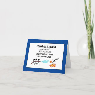 「お年寄り、ありがとう！」 二つ折りサンキューカード サンキューカード