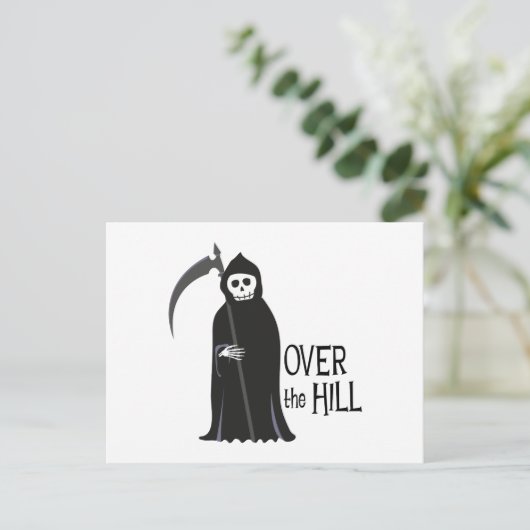 お年寄り ポストカード (スタンド正面)