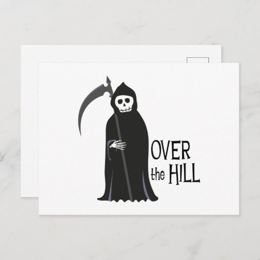 お年寄り ポストカード (正面/裏面)