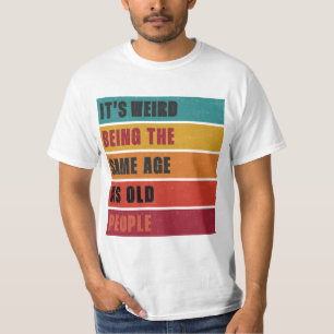 お年寄風変わりりのTシャツと同じ Tシャツ
