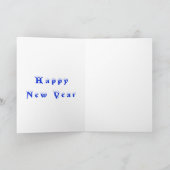 お年賀状 カード (内部)