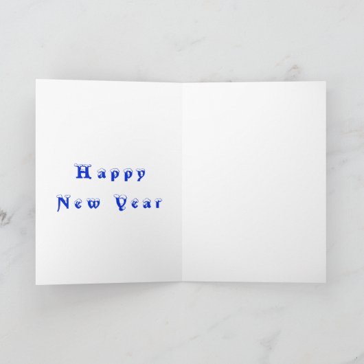 お年賀状 カード (内部)