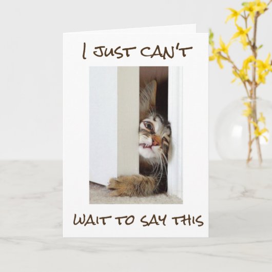 お幸せな***記念日**** カード (黄色い花)