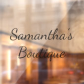 お店の窓用にカスタマイズされたウィンドウクリング ウィンドウサイン (シート2)