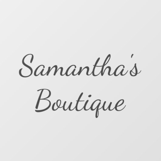 お店の窓用にカスタマイズされたウィンドウクリング ウィンドウサイン (シート)