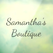 お店の窓用にカスタマイズされたウィンドウクリング ウィンドウサイン (シート3)