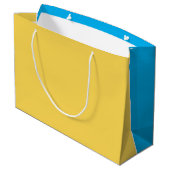 お店の花を咲かせるお礼ギフトバッグ ラージペーパーバッグ (裏面アングル)