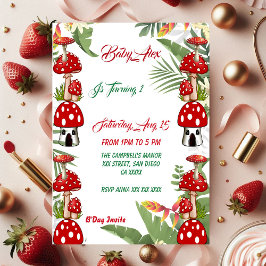 お庭のカエルタケ  緑の葉っぱの赤ちゃん 1歳の誕生日