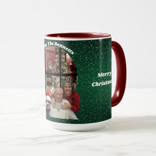 お弁当からメリークリスマスマグ マグカップ (正面右)