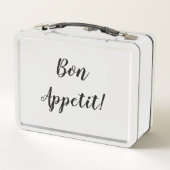 お弁当かわいいかわいいサンドデザイン メタルランチボックス (裏面)