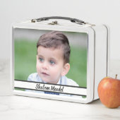 お弁当かわいい自分の写真を追加する弁当 メタルランチボックス (インサイチュ)