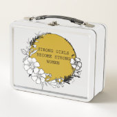 お弁当箱の強い女の子 メタルランチボックス (正面)