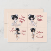 お弁当箱カード ポストカード (正面/裏面)